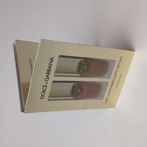 Dolce & Gabbana Flawless Matte Everlast Primer & Foundation Sample Medium Deep